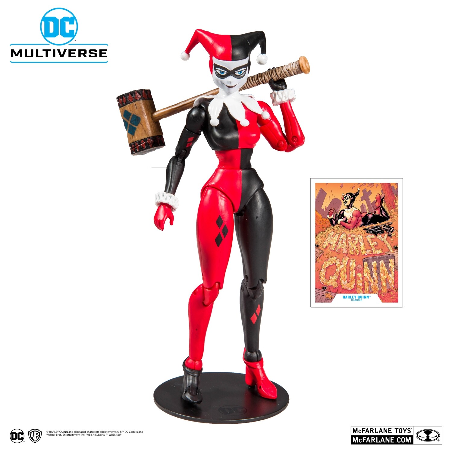 Mcfarlane DC Comics Wave 1 Harley Quinn Classic 7-Inch Action Figure