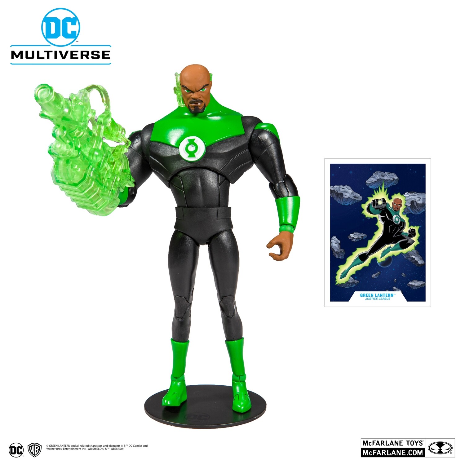 Mcfarlane DC Animated Wave 1 Green Lantern 7-Inch Action Figure
