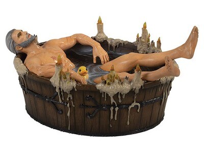 Dark Horse The Witcher 3 - Wild Hunt : Geralt in Bath Statuette