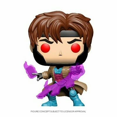 Funko Marvel: X-Men Classic– Gambit w/ Cards Pop! Vinyl Figure