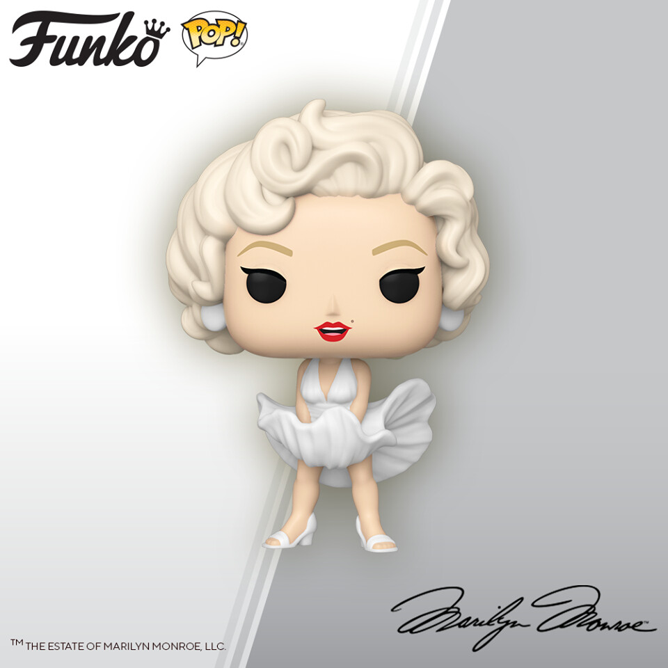Funko Marilyn Monroe (White Dress) Pop! Vinyl Figure