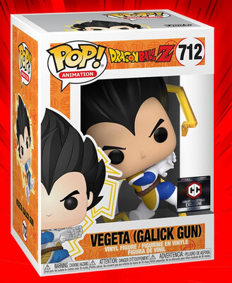 Funko Dragon Ball Z - Vegeta Galick Gun Chalice Collectibles Exclusive Pop! Vinyl Figure