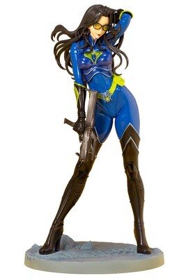 Kotobukiya G.I. JOE Baroness 25th Anniversary Blue Color Bishoujo Statue