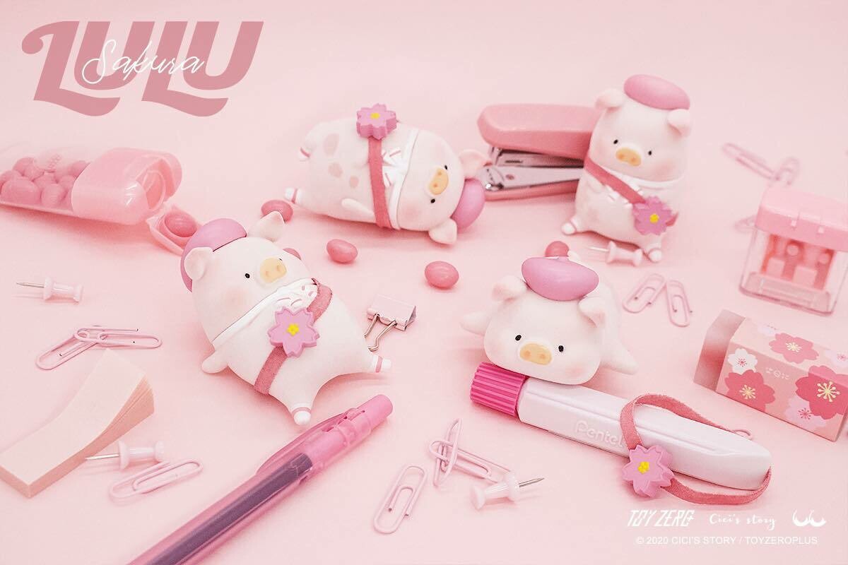 PRE-ORDER LULU the piggy - Sakura Series Blind Box of 8