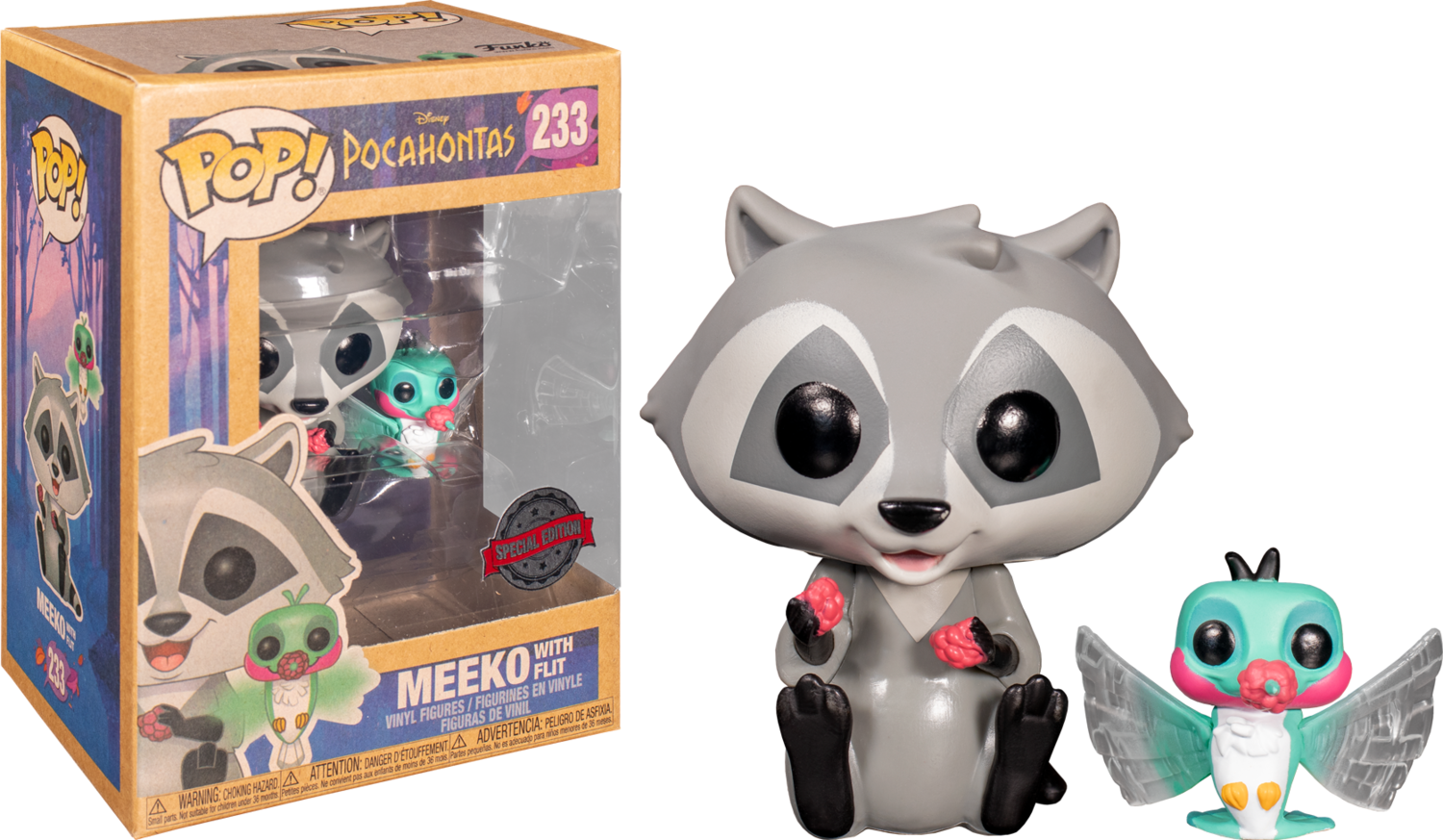 Funko Disney Meeko with Flit Exclusive Pop! Vinyl Figure