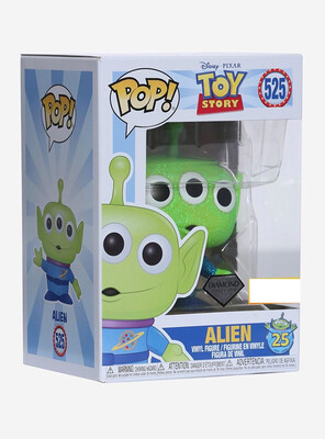 Funko Toy Story Alien Diamond Glitter Exclusive Pop! Vinyl Figure