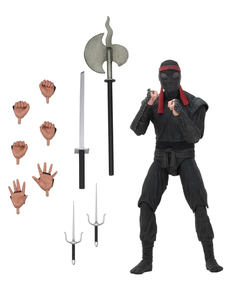 Neca Teenage Mutant Ninja Turtles - 7” Scale Action Figure - Foot Solider (bladed weaponry)