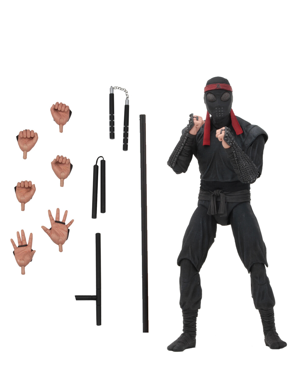 Neca Teenage Mutant Ninja Turtles - 7” Scale Action Figure - Foot Soldier (melee weaponry)