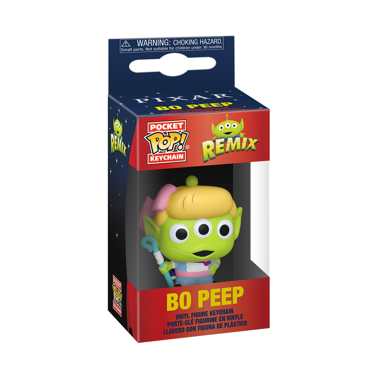 Funko Disney: Pixar Alien Remix as Bo Peep Pop Keychain