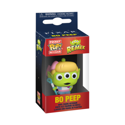 Funko Disney: Pixar Alien Remix as Bo Peep Pop Keychain