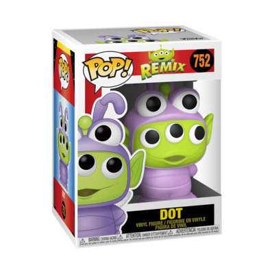 Funko Disney: Pixar Alien Remix as Dot Pop Vinyl Figure