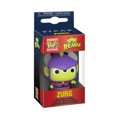 Funko Disney: Pixar Alien Remix as Zurg Pop Keychain