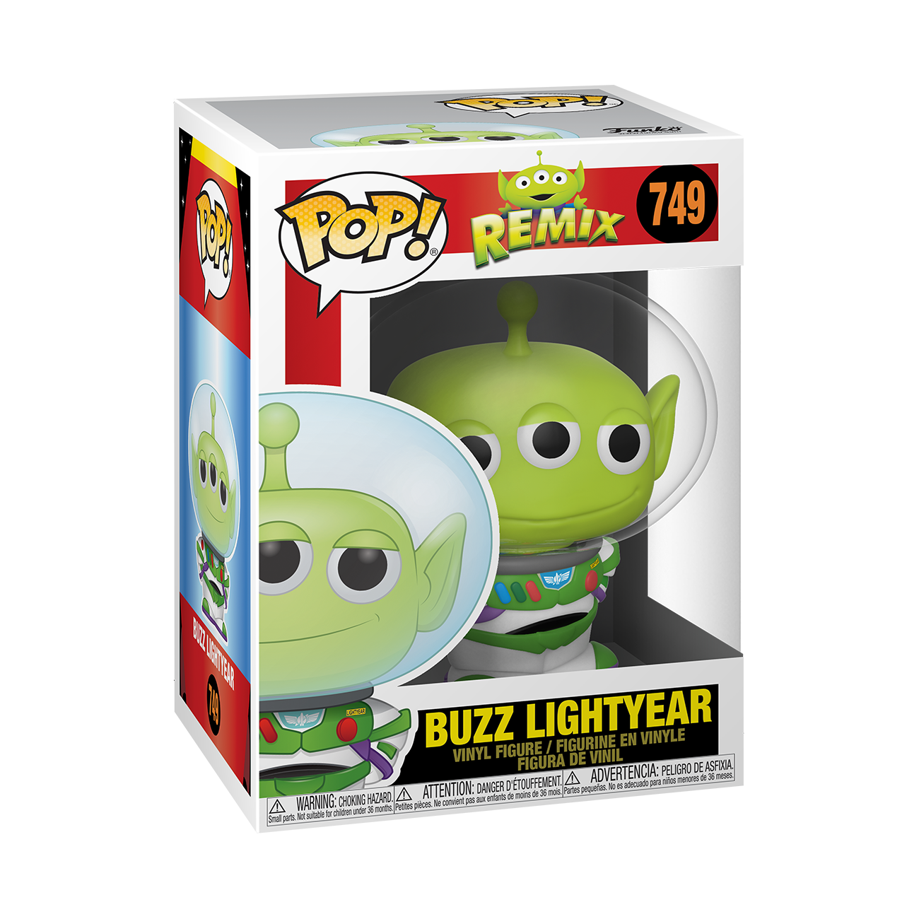 Funko Disney: Pixar Alien Remix as Buzz Pop Vinyl Figure