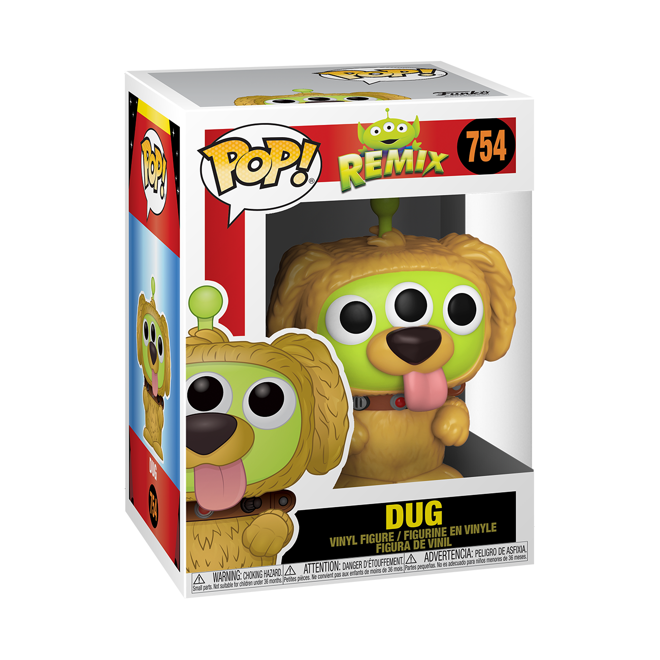 Funko Disney: Pixar Alien Remix as Dug Pop Vinyl Figure