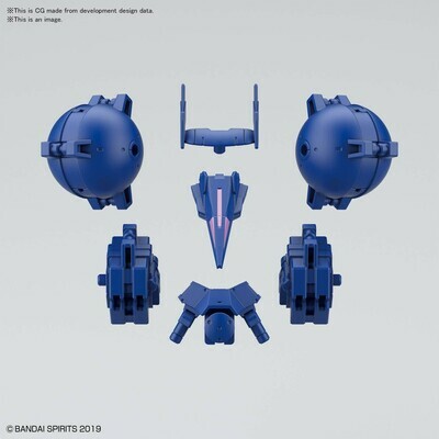 PRE-ORDER Bandai 30MM 1/144 OPTION ARMOR FOR HIGH-MOBILITY [CIELNOVA EXCLUSIVE / BLUE]