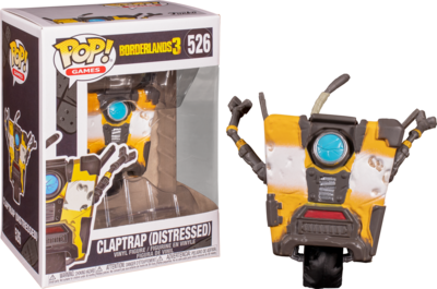 Funko Borderlands 3 Distressed Claptrap Pop! Vinyl Figure