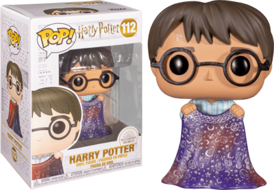 Funko Harry Potter Harry with Invisibility Cloak Pop! Vinyl Figure