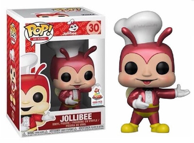 Funko Metallic Jollibee Exclusive Pop! Vinyl Figure BBTS Exclusive  LE 4000