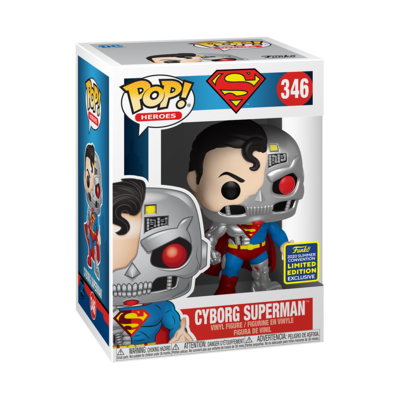 Funko DC Comics - Cyborg Superman Summer Convention 2020 Exclusive Pop! Vinyl Figure