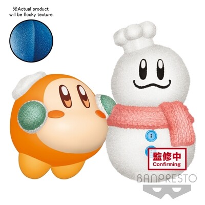 PRE-ORDER Banpresto Kirby Fluffy Puffy Mine Play in the Snow Waddle Dee Ver. B