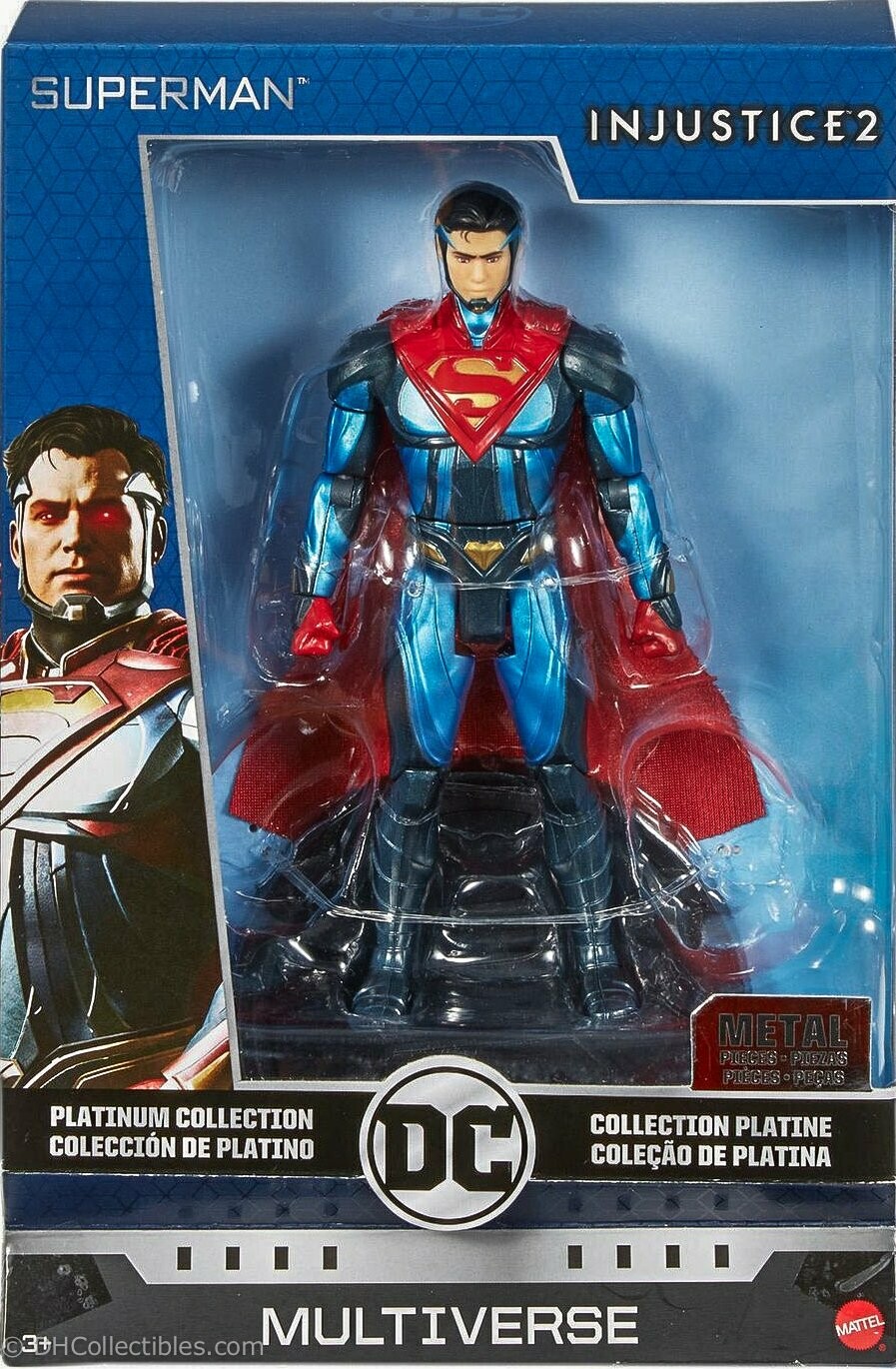 Mattel DC Multiverse Platinum Collection Superman Injustice 6.75&quot; Diecast Action Figure