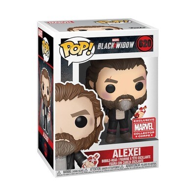 Funko Black Widow 2020 - Alexei Marvel Collectors Corps Exclusive Pop! Vinyl FIgure