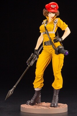 Kotobukiya G.I. JOE LADY JAYE CANARY ANN COLOR BISHOUJO STATUE