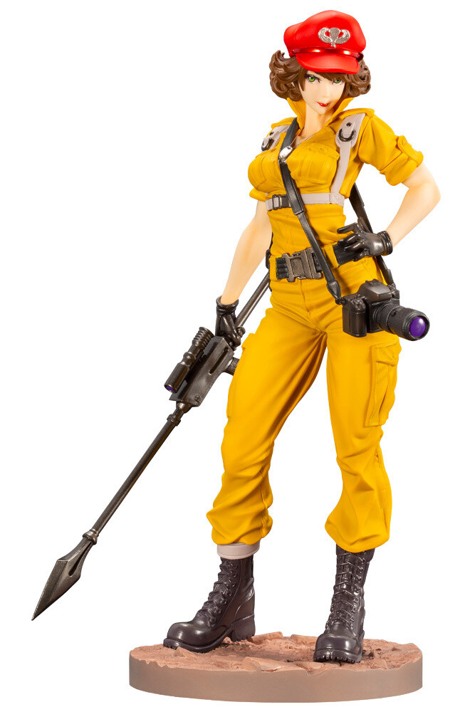 Kotobukiya G.I. JOE LADY JAYE CANARY ANN COLOR BISHOUJO STATUE