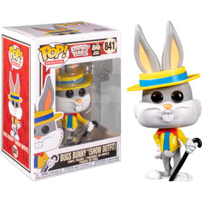 Funko Looney Tunes - Bugs Bunny in Show Outfit 80th Anniversary Pop! Vinyl Figure