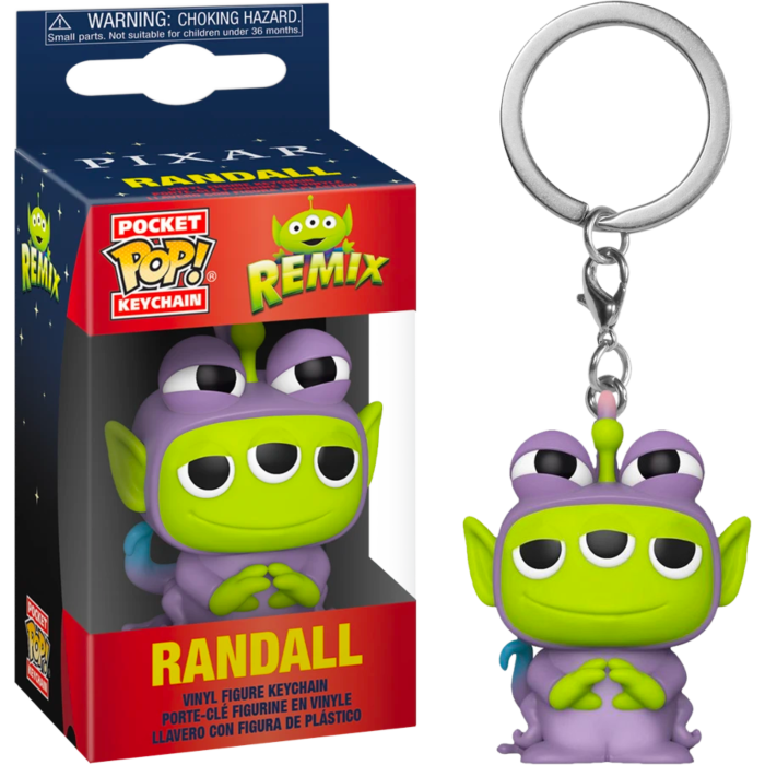 Funko Disney: Pixar Alien Remix as Randall Pop Keychain