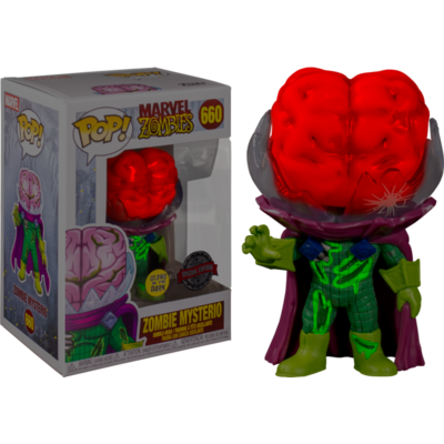 Funko Marvel Zombies Mysterio Glow in the Dark Pop! Vinyl Figure