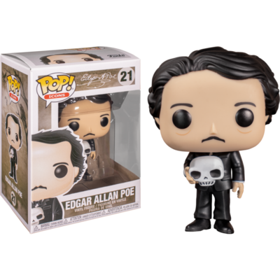 Funko Edgar Allan Poe with Skull Pop! Vinyl Figure