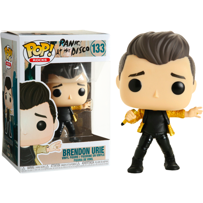 Funko Panic! at the Disco Brendon Urie Pop! Viyl Figure