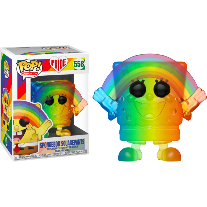 Funko SpongeBob SquarePants Pride 2020 Rainbow Pop! Vinyl Figure