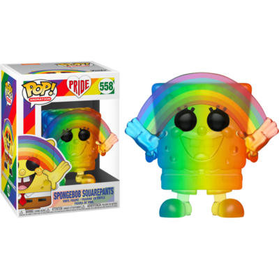Funko SpongeBob SquarePants Pride 2020 Rainbow Pop! Vinyl Figure