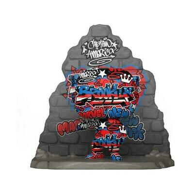 Funko Pop! Marvel Captain America Street Art Exclusive Vinyl Figure
