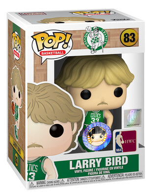 Funko NBA - Boston Celtics Larry Bird Away Uniform Big Boys Exclusive Pop! Vinyl Figure