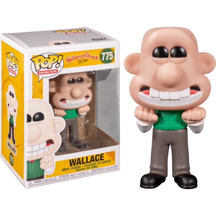 Funko Wallace & Gromit Wallace Pop! Vinyl Figure