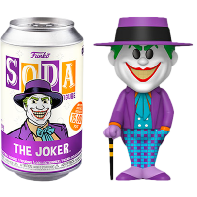 Funko Batman 1989 - The Joker Vinyl Soda Figure in Collector Can
