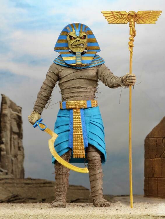 Neca Iron Maiden Pharaoh Eddie Figure