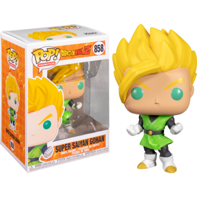 Funko Dragon Ball Z Super Saiyan Gohan in Green Suit Pop! Vinyl Figure