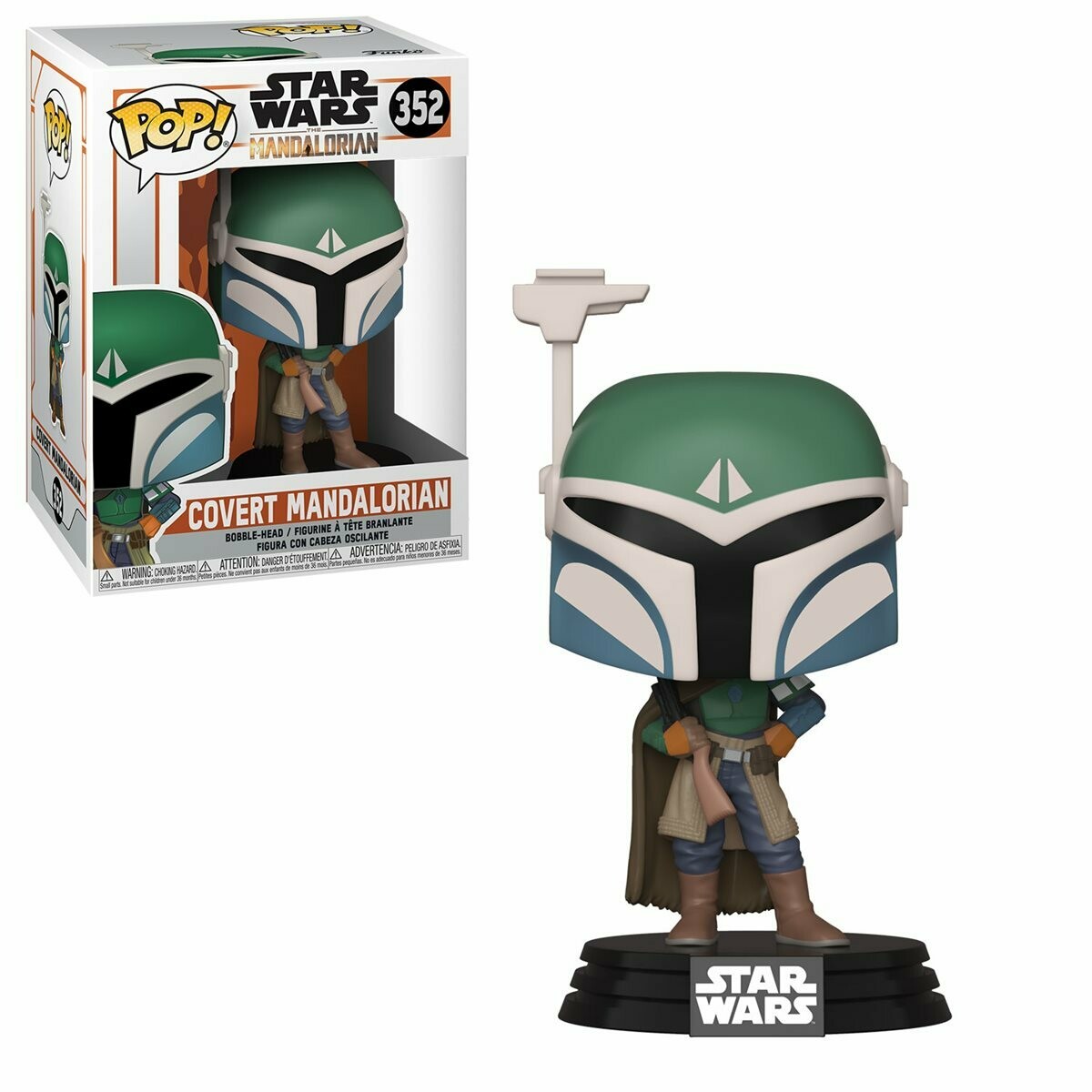 Funko Star Wars: The Mandalorian Covert Mandalorian Pop! Vinyl Figure