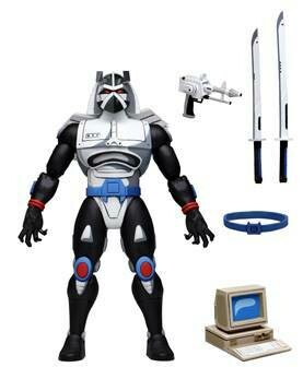 Neca TMNT (Cartoon) – 7” Scale Action Figure – Ultimate Chrome Dome