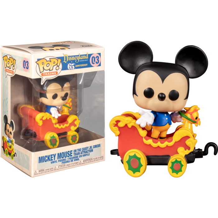 Funko Disney - Casey Jr. Circus Train Ride Mickey Mouse in Car Pop! Vinyl Figure