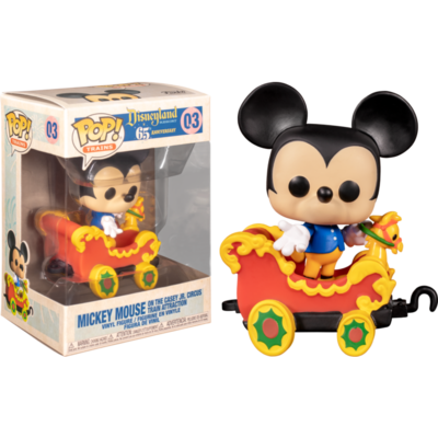 Funko Disney - Casey Jr. Circus Train Ride Mickey Mouse in Car Pop! Vinyl Figure