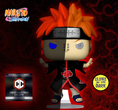 Funko Naruto Shippuden: Pain Glow in the Dark Pop! Vinyl Figure - Chalice Exclusive
