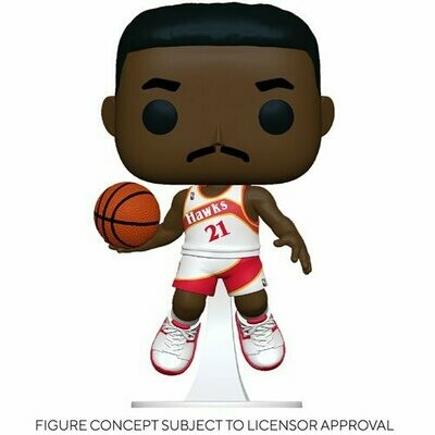 Funko NBA: Legends Dominique Wilkins (Hawks Home) Pop! Vinyl Figure