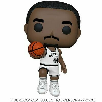 Funko NBA: Legends George Gervin (Spurs Home) Pop! Vinyl Figure