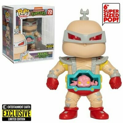 Funko Teenage Mutant Ninja Turtles Krang 6-Inch Pop! Vinyl Figure - Entertainment Earth Exclusive - 2nd Batch