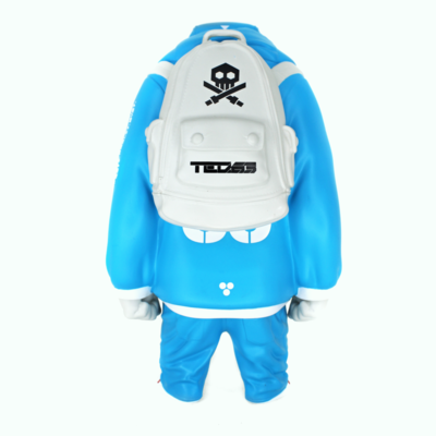 Quiccs Honor Amongst Crooks KUB BLUE Edition by Quiccs x Martian Toys x UVD Toys